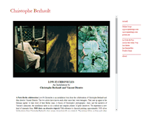 Tablet Screenshot of christophe-berhault.com